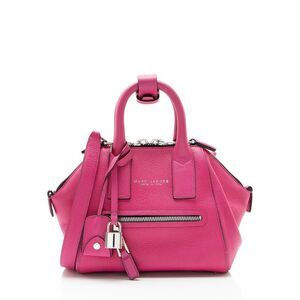Marc Jacobs Leather Incognito Mini Satchel